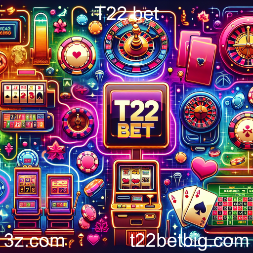 Experimente a Emoção dos Jogos de Cassino no T22 Bet
